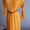 Maxi Vestido poleron de lanilla