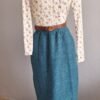 Pollera de Lanilla con bolsillos