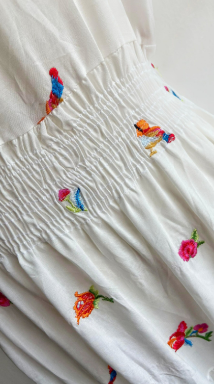 Maxi Vestido Bordado