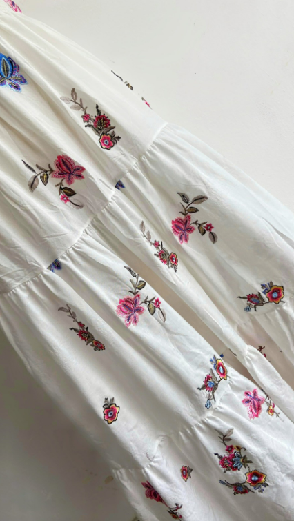 Maxi Vestido Bordado