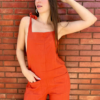 Mono corto de Lino con laso